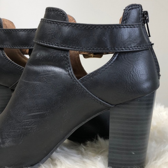 Fioni open toe leather booties - Picture 11 of 13